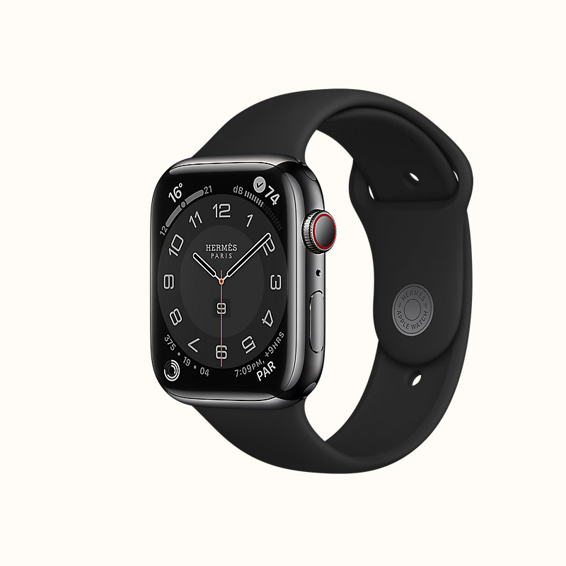 オレンジ系日本人気超絶の Apple Watch エルメス アップルウォッチ7 激安で通販 【美品】Apple 45mm スポーツバンド Hermes Watch その他